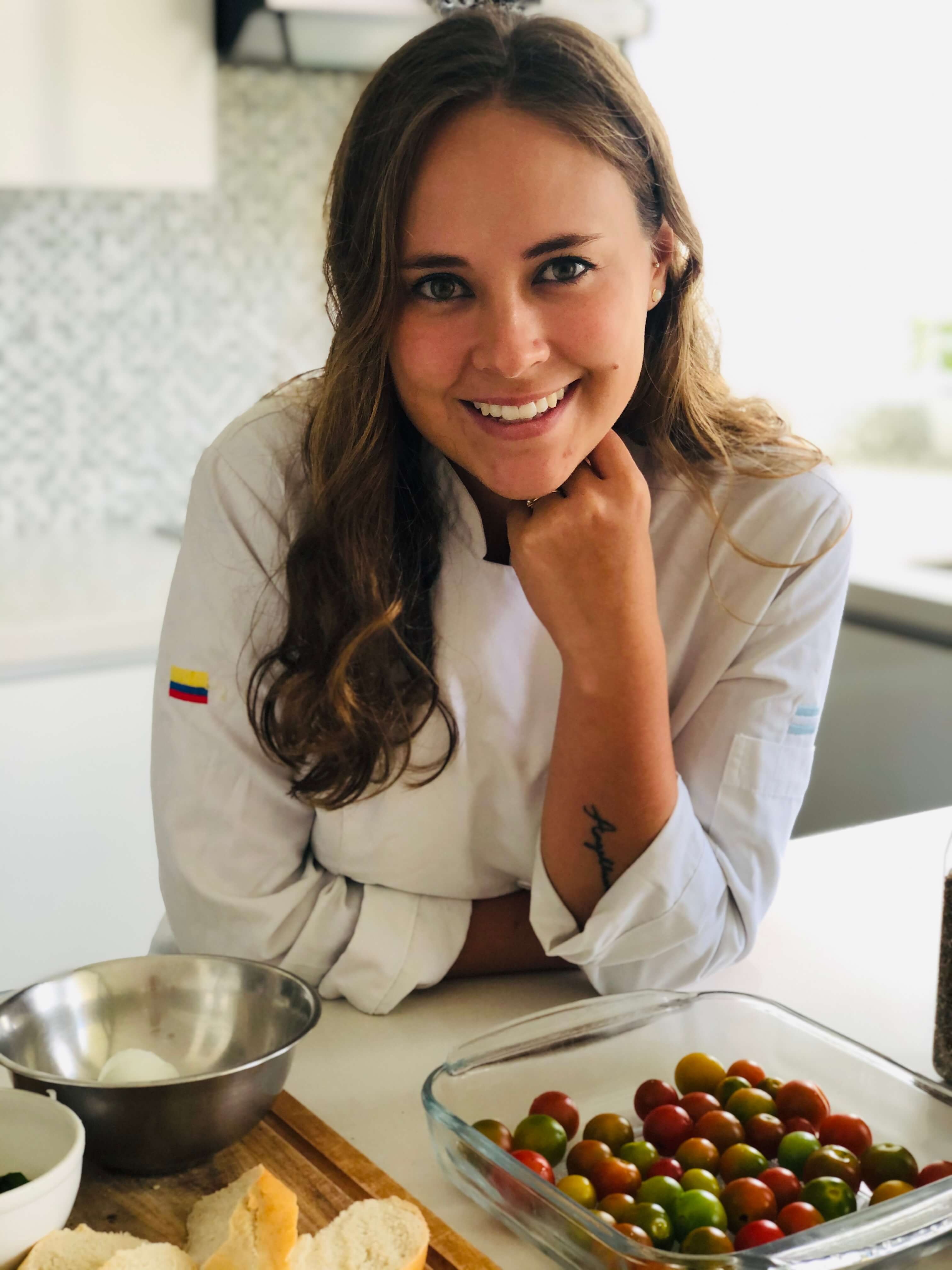 Taller de cocina virtual Chef Christine Benson