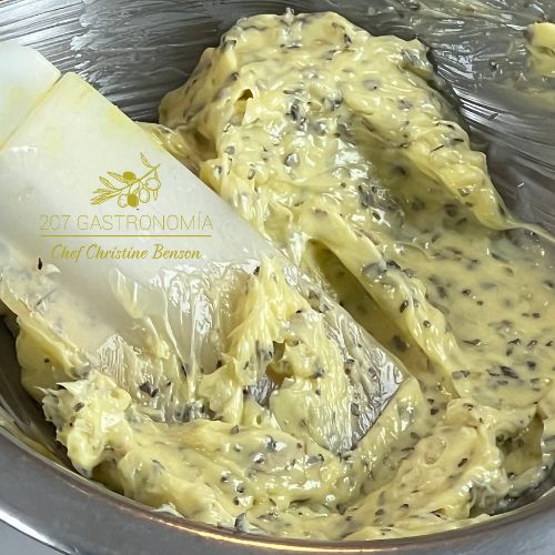 Pasta Carbonara mantequilla para pan + 207 gastronomia