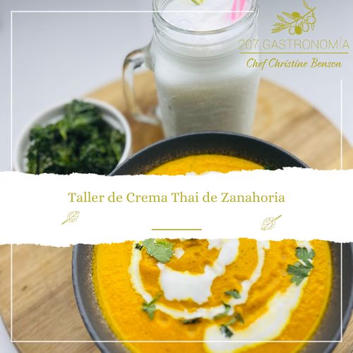 Crema Thai de Zanahoria + 207 gastronomia